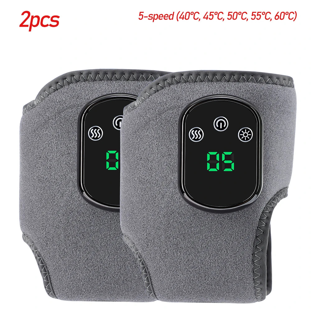 Electric Foot Massager Vibration Relaxation Ankle Massager Warm Hot Compress Ankle Brace Joint Sprain Support Ankle Protection